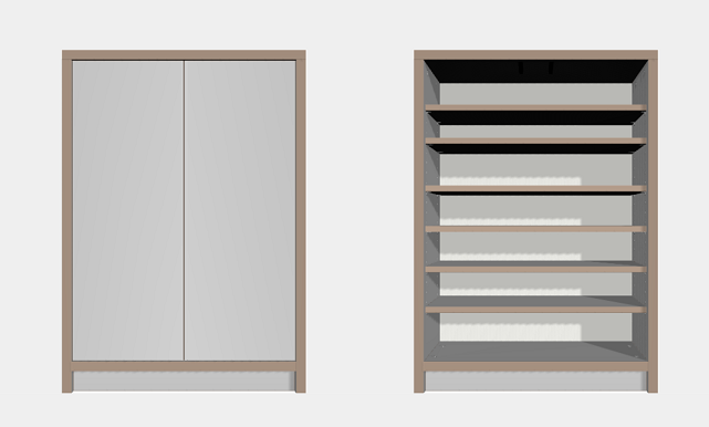 regał zamknięty czy otwarty regały ewodd